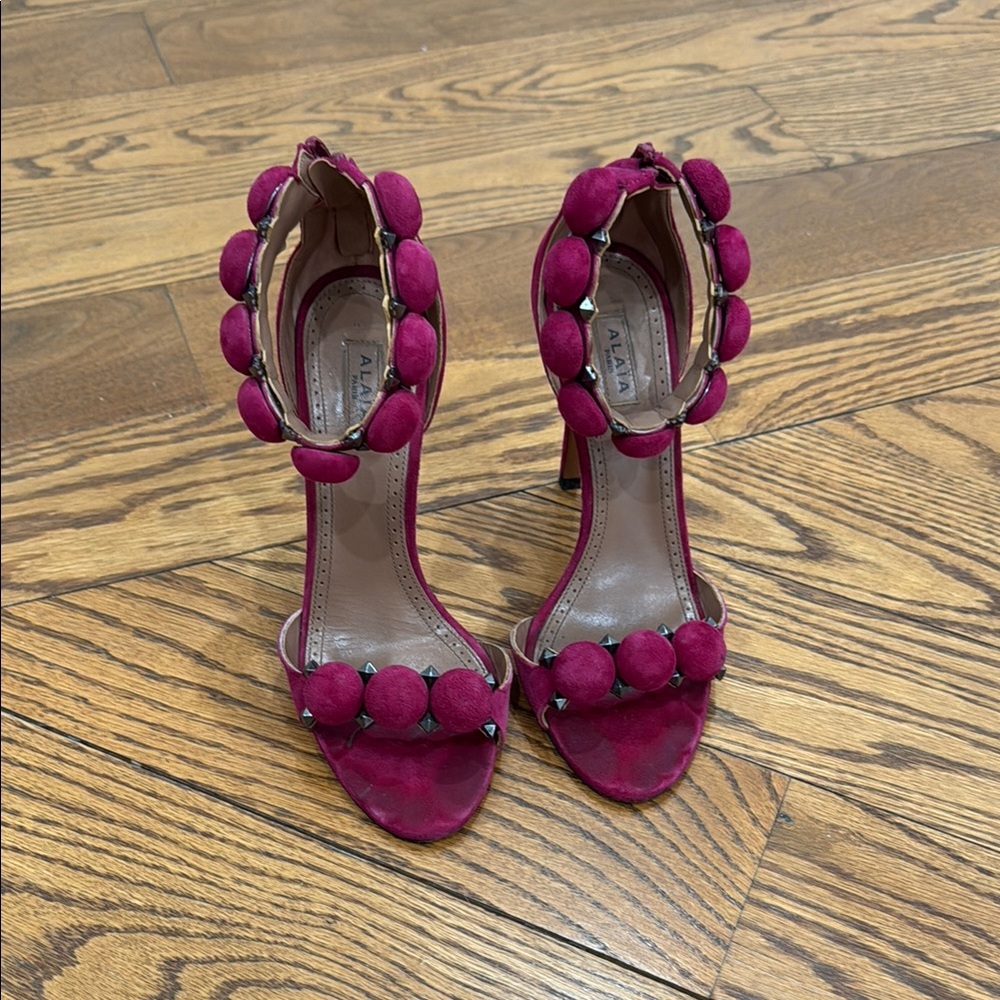 Women's Burgundy Sandals